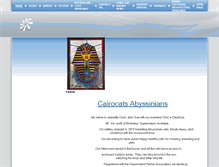 Tablet Screenshot of cairocat.com